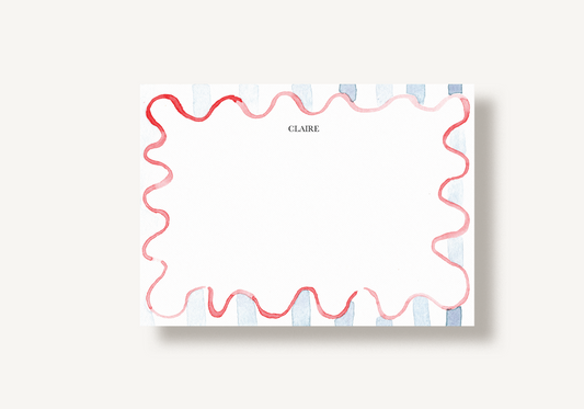 Squiggles and Stripes Stationery Set