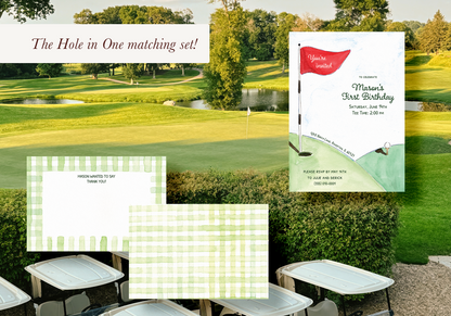 Hole in One Invitation