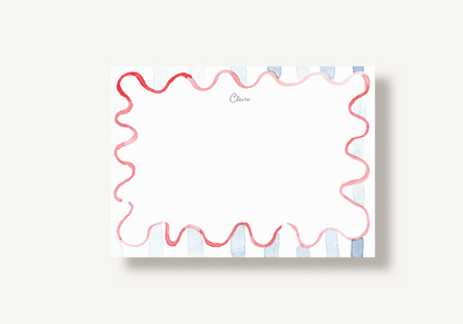 Squiggles and Stripes Stationery Set